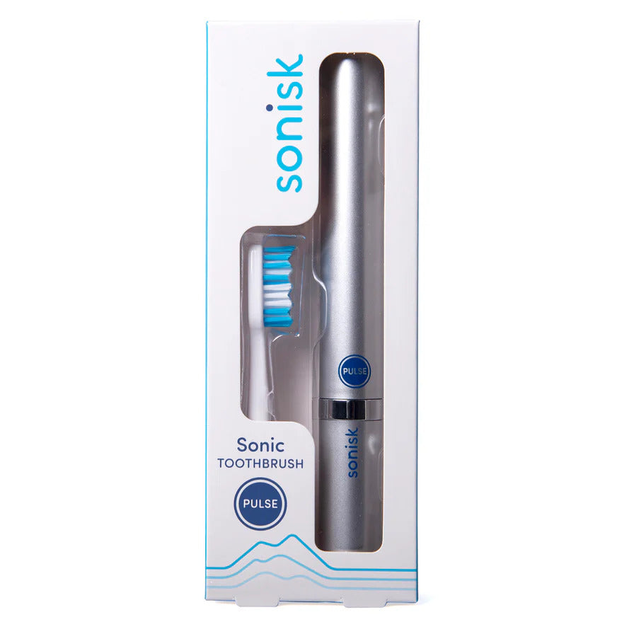 Sonisk Sonic Pulse Toothbrush - Metalic Silver