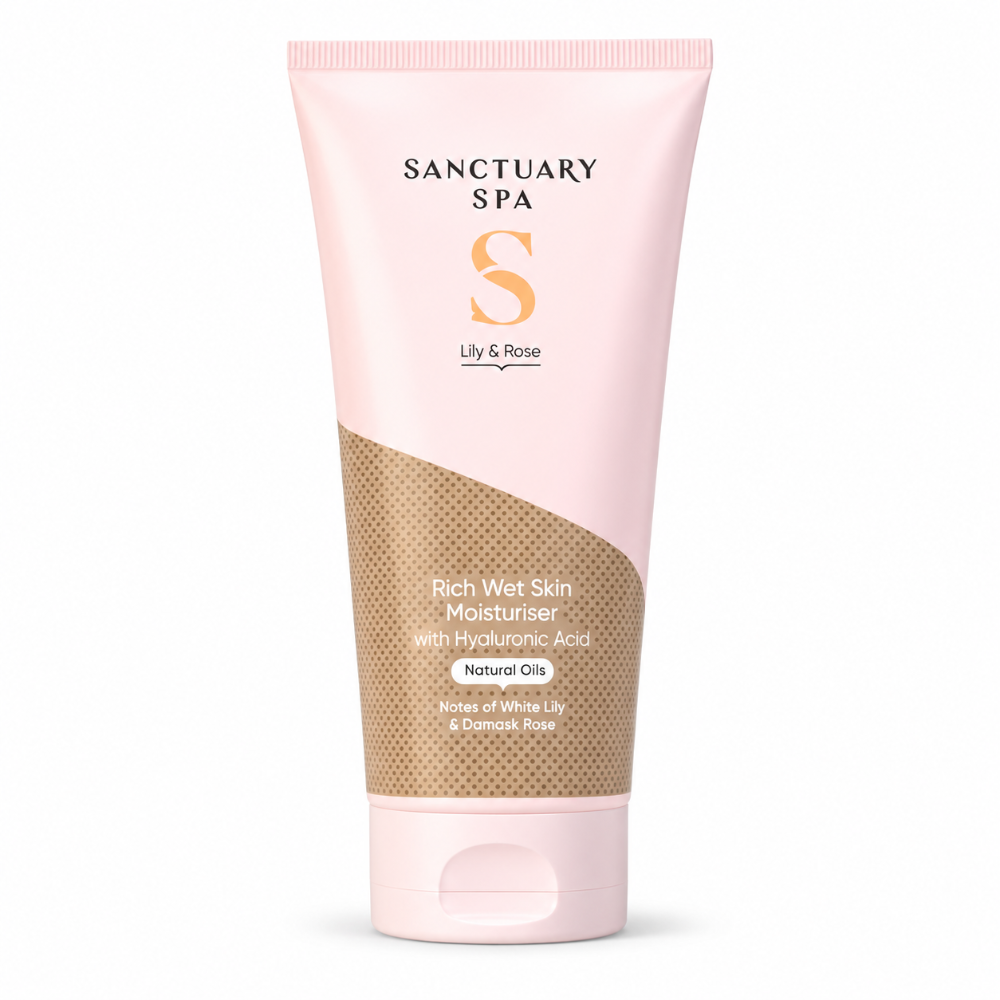 Sanctuary Spa Lily & Damask Rose Wet Skin Moisturiser - 200ml