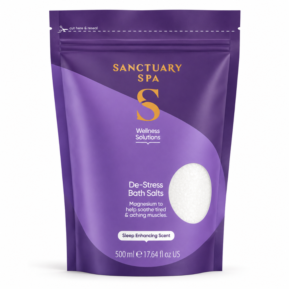 Sanctuary Spa Wellness De-Stress Bath Salts - 500g