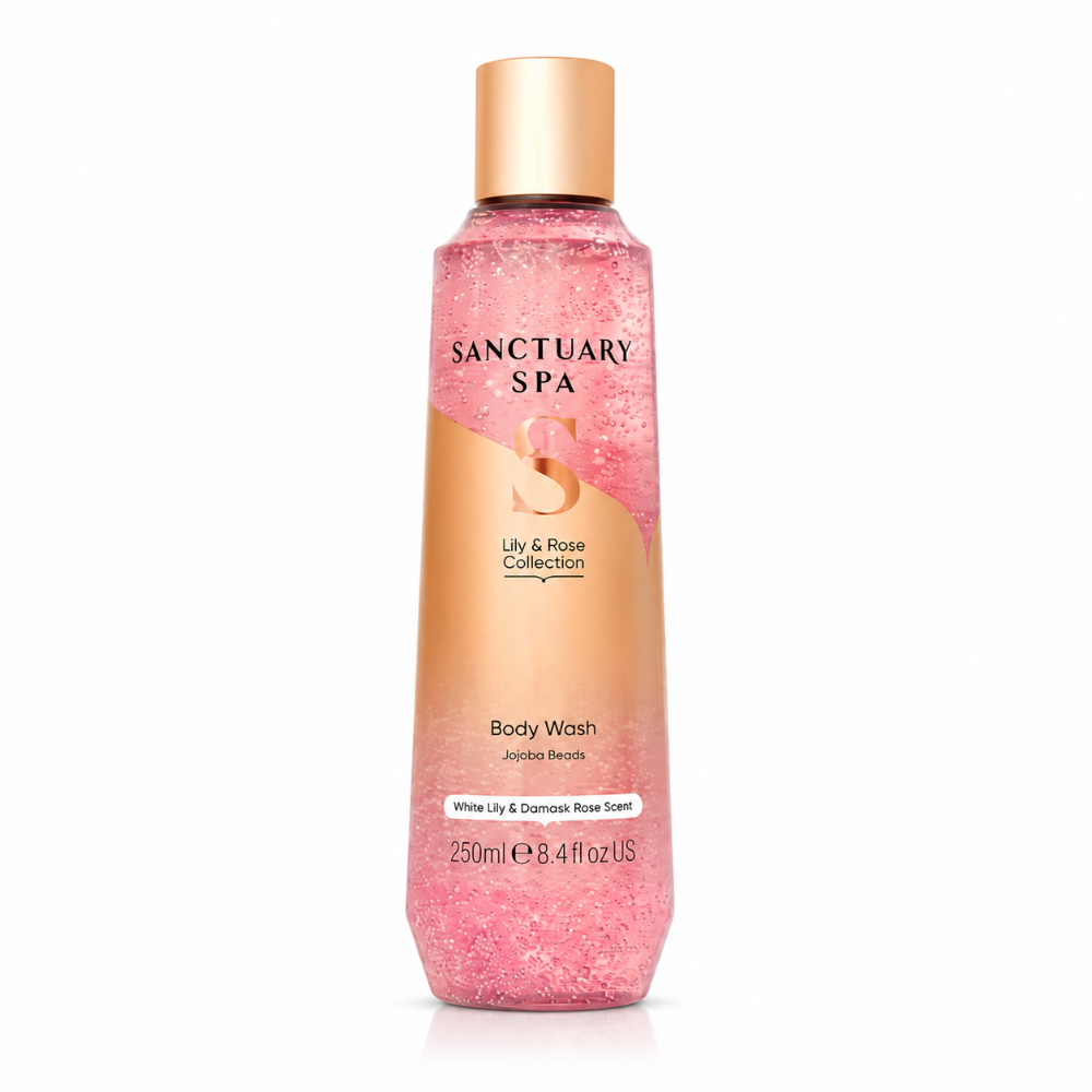 Sanctuary Spa White Lily & Damask Rose Body Wash - 250ml