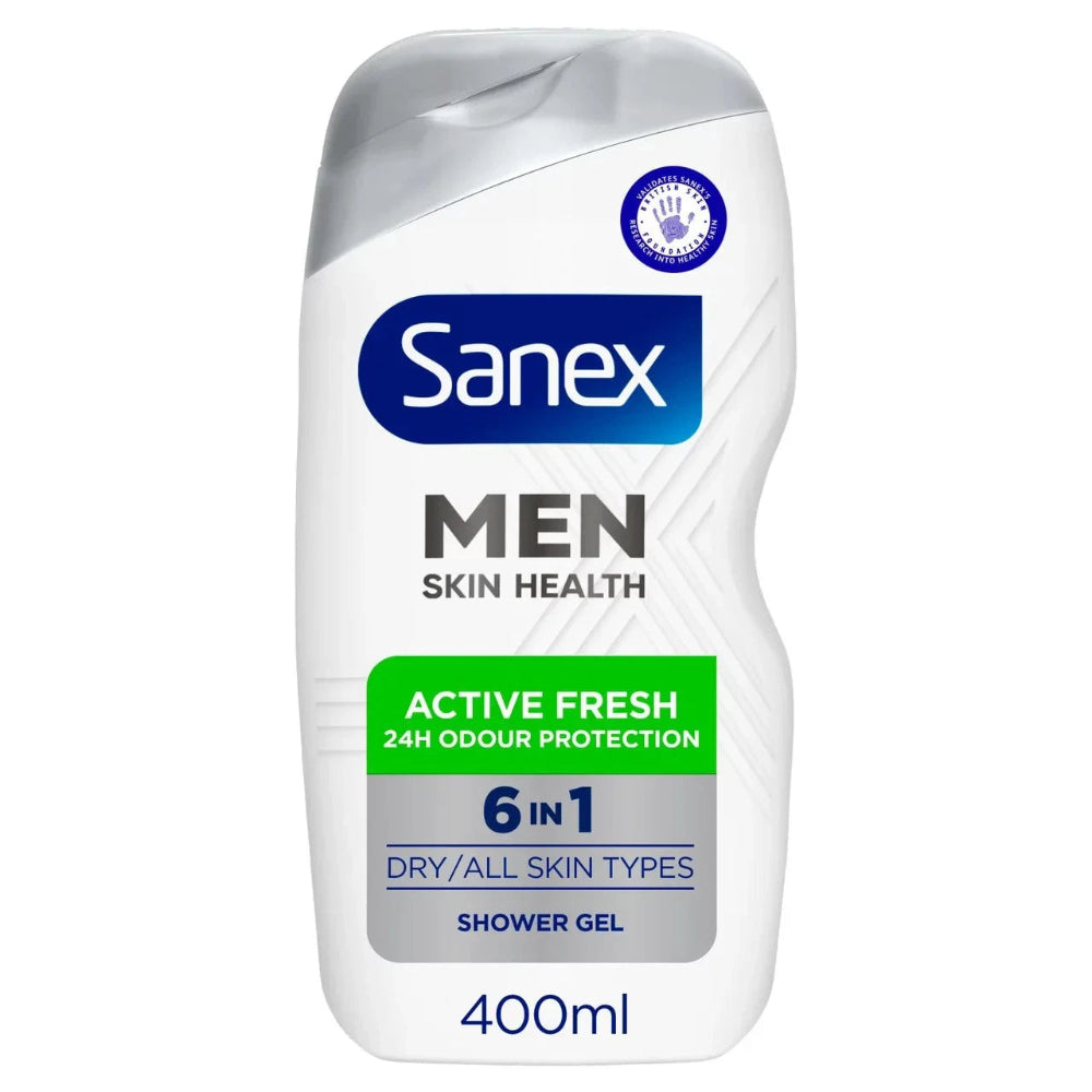 Sanex BodywashMens Active Fresh - 400ml