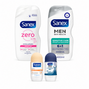Sanex Sensitive Skin Shower & Deodorant Bundle