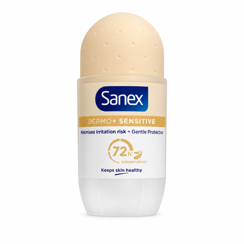 Sanex Roll-On Derma+ Sensitive 72hr - 50ml