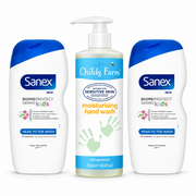 Sanex and Childs Farm Wash Bundle