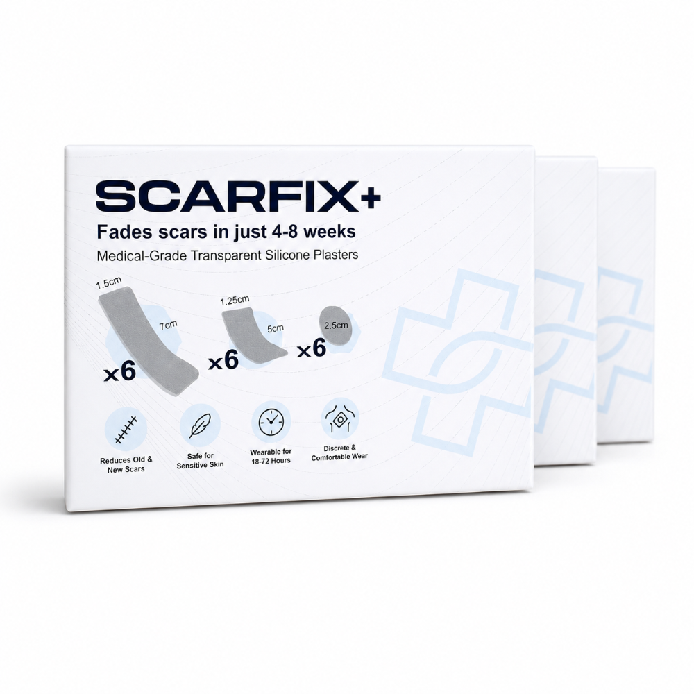 ScarFix+ Medical Transparent Silicone Plasters