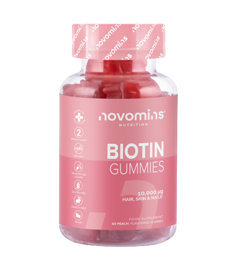 Novomins Biotin Gummies - 60 Pack