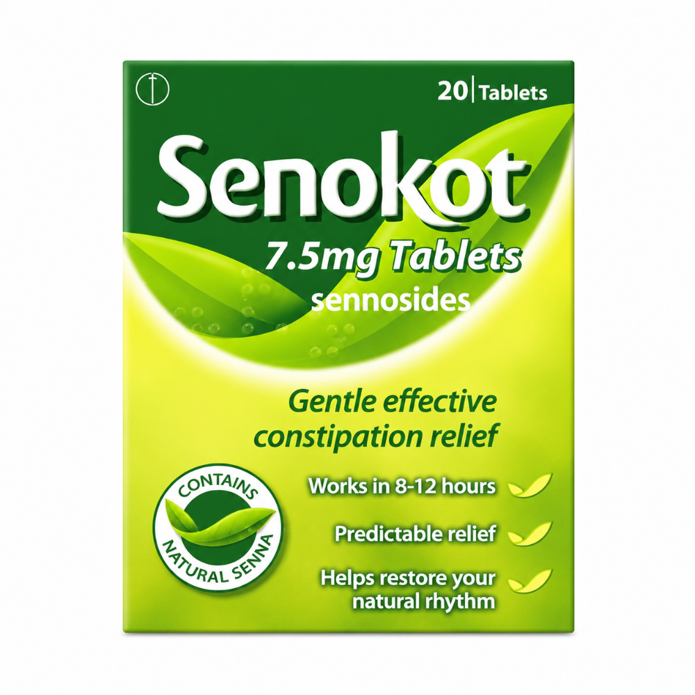 Senokot Sennosides 7.5mg Tablets - 20 Pack
