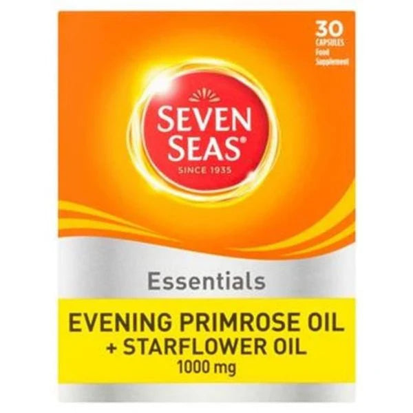 Seven Seas Evening Primrose Oil + Starflower Oil 1000mg - 30 Pack