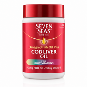 Seven Seas Cod Liver Oil + Multivitamin Capsules - 30 Pack