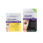 Skin Republic Collagen Hydrogel Mask & Hydrogel Under Eye Patches Bundle