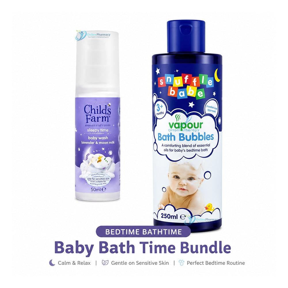 Snuffle Babe Bath Bubbles & Childs Farm Sleep Mist Scent Bundle