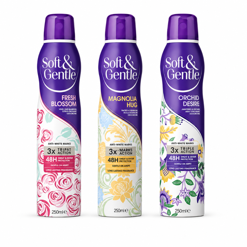 Soft & Gentle Floral Freshness Trio