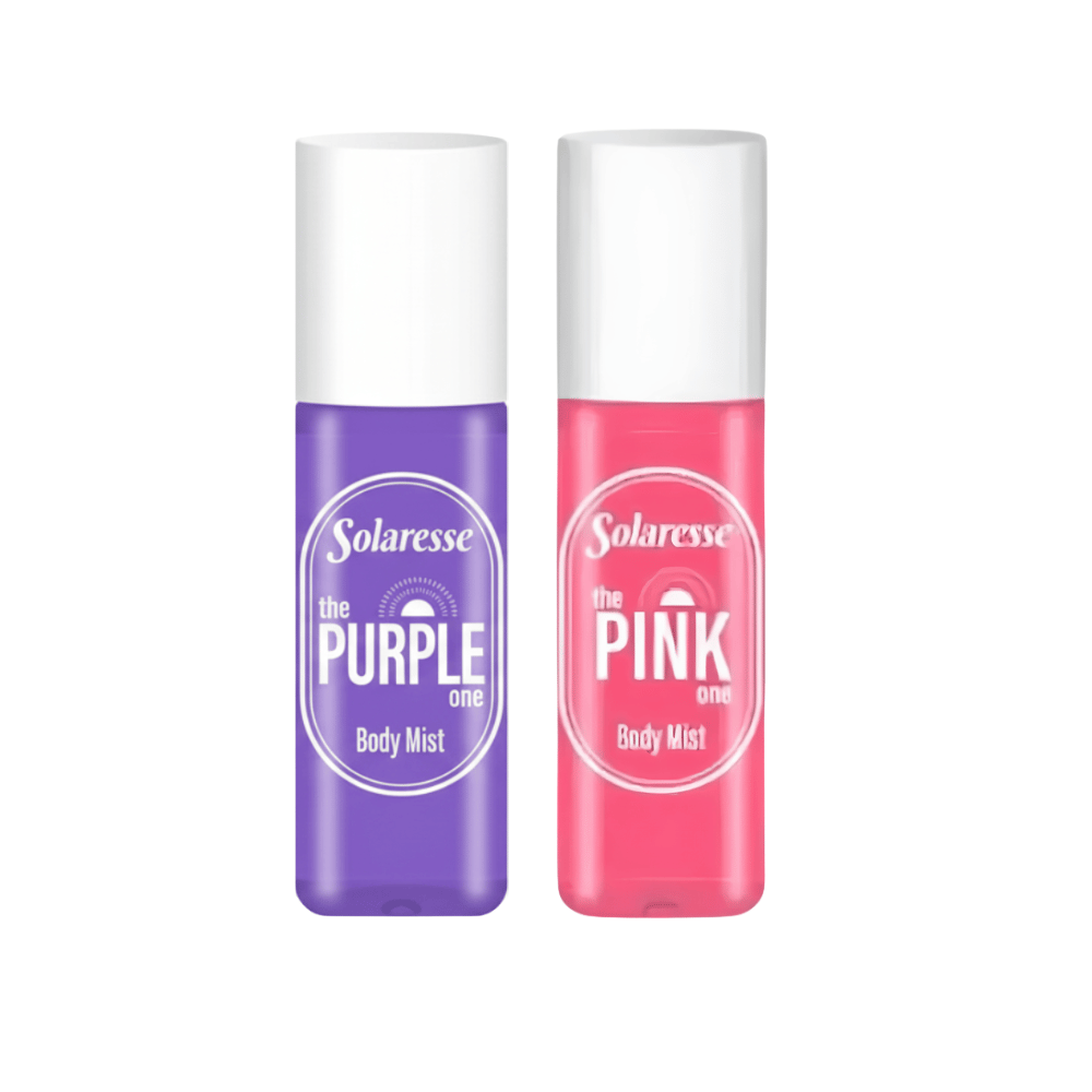 Solaresse Body Mist Duo - Purple + Pink