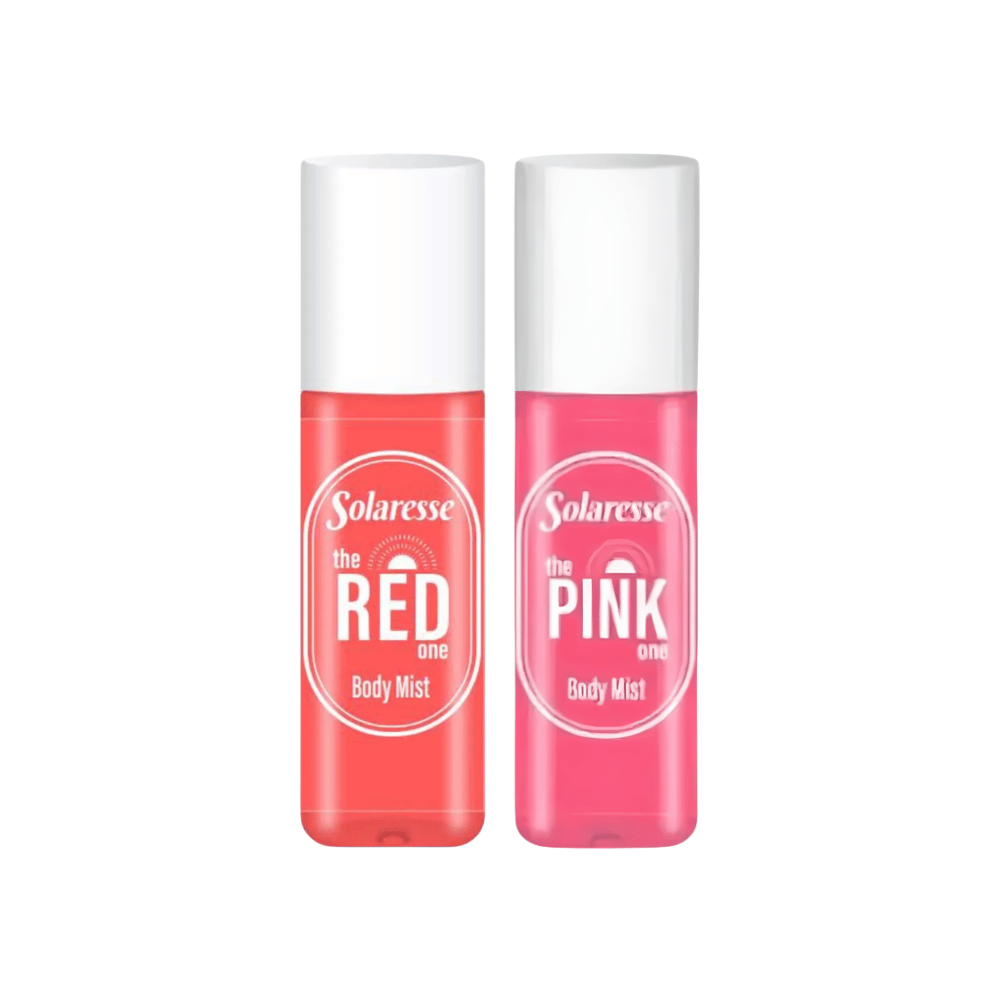 Solaresse Body Mist Duo - Red + Pink