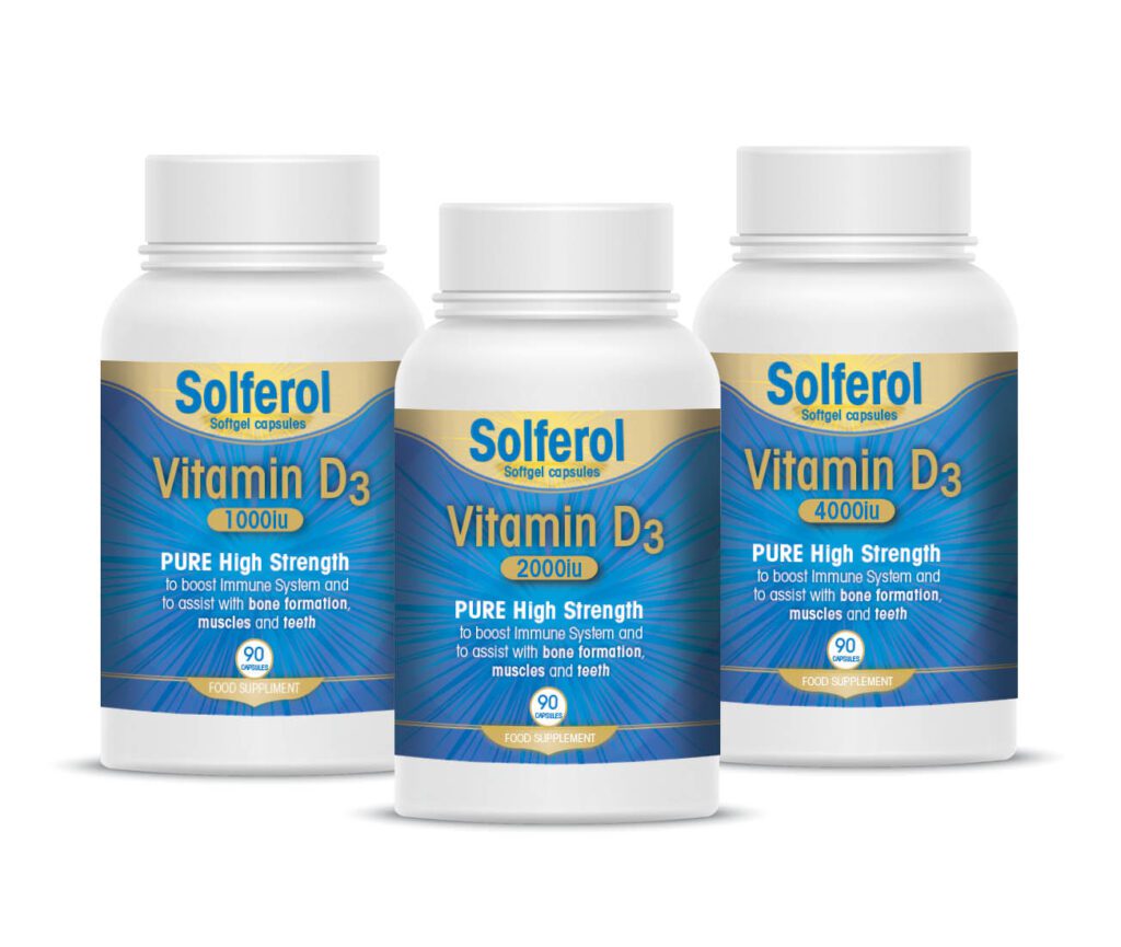 Solferol Softgel Caps 4000IU - 90 Pack