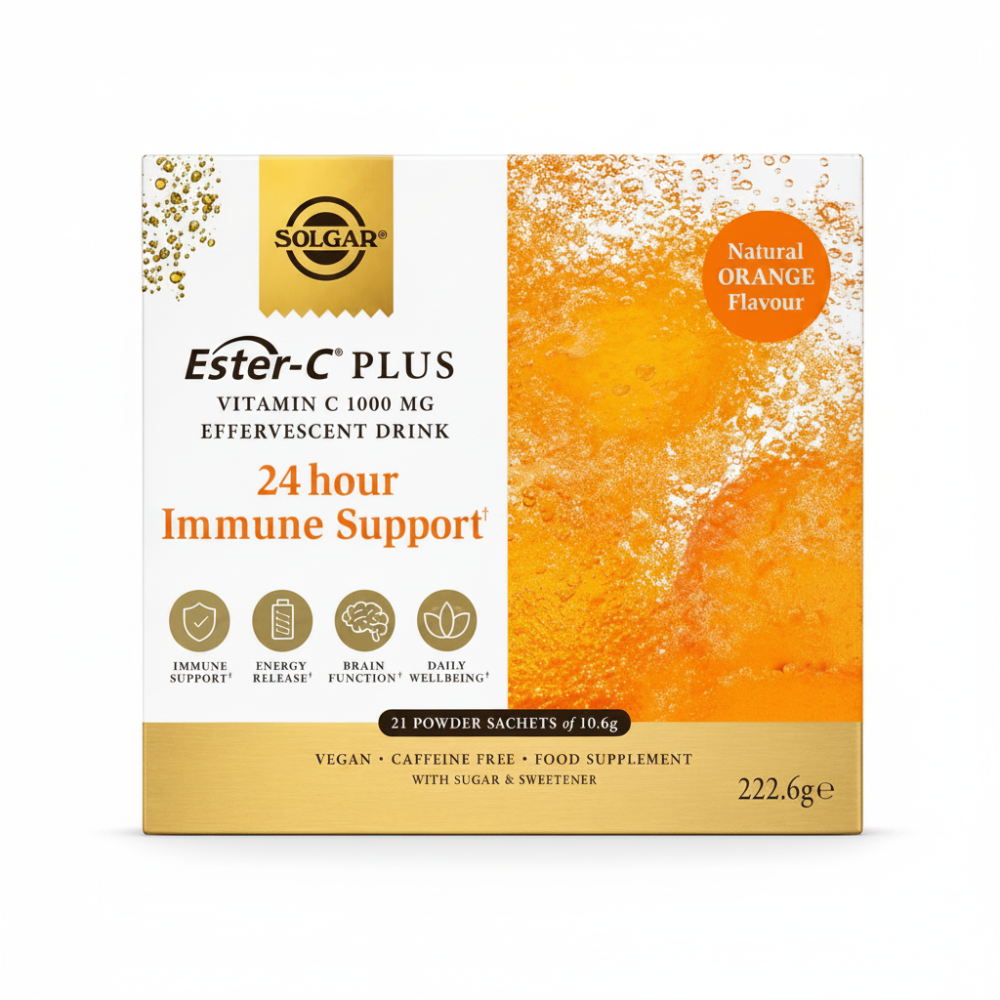 Solgar Ester C 1000mg Effervescent Drink - 21 Pack