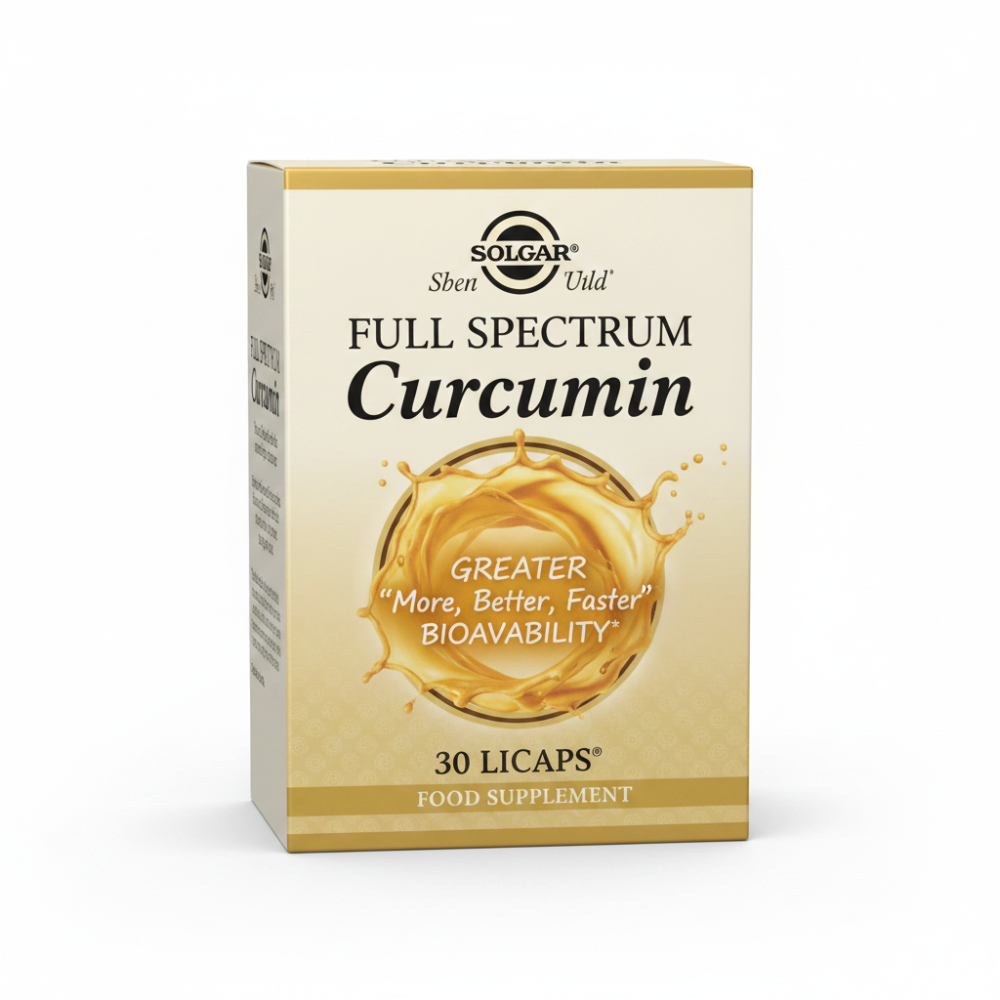 Solgar Full Spectrum Curcumin - 30 Capsules