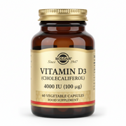 Solgar Vitamin D3 4000 IU - 60 Capsules