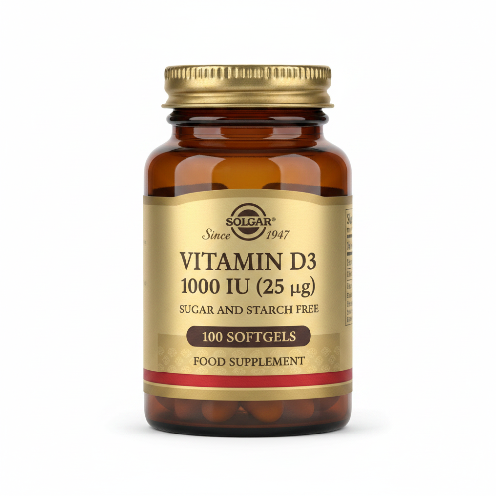 Solgar Vitamin D 1000IU - 100 Softgels