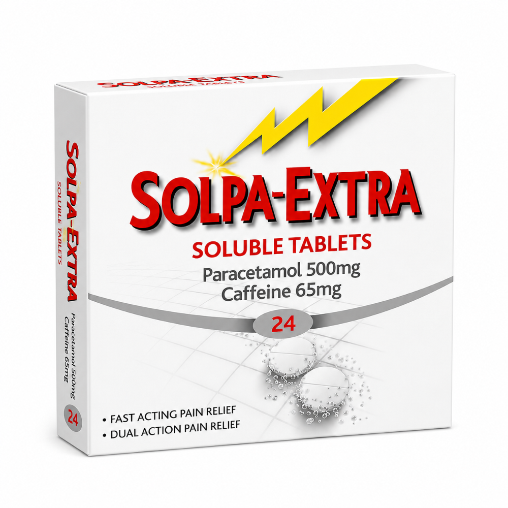 Solpa Extra Soluble Tablets - 24 Pack
