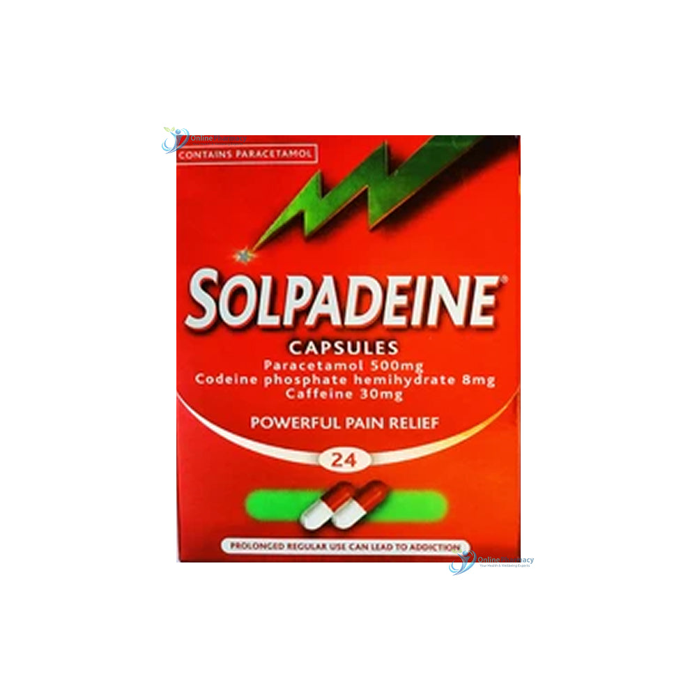 Solpadeine Capsules for Pain Relief -  24 Pack