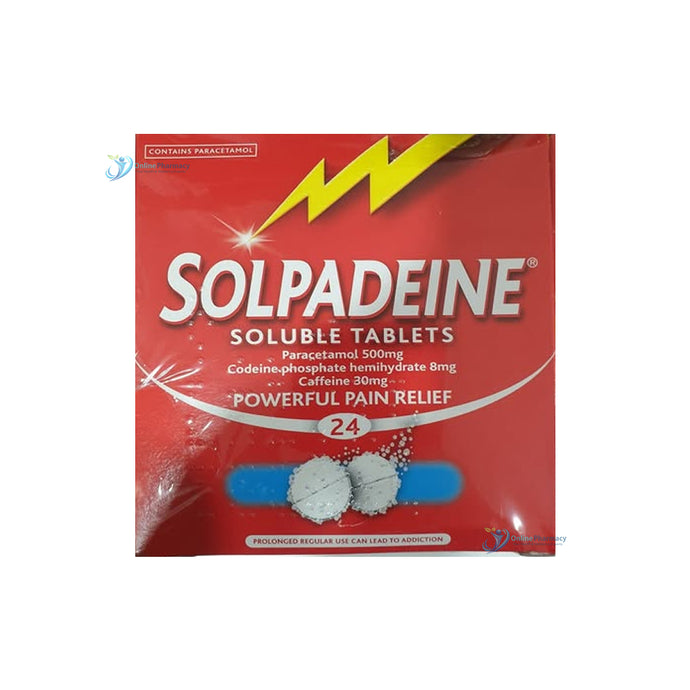 Buy Solpadeine Soluble Online - 24 Pack – OnlinePharmacy
