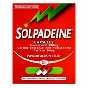 Solpadeine Capsules for Pain Relief -  24 Pack