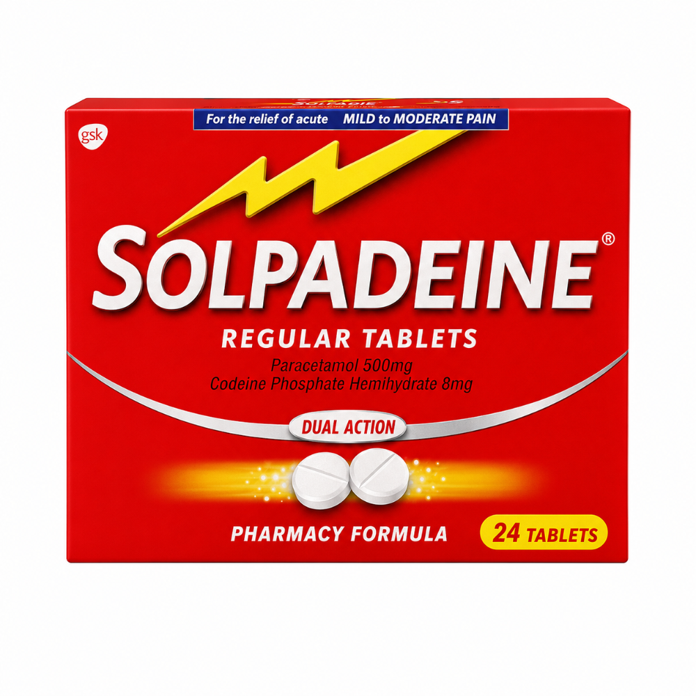 Solpadeine Regular Tablets (Non Soluble) - 24 Pack