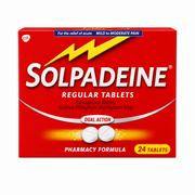 Solpadeine Regular Tablets (Non Soluble) - 24 Pack