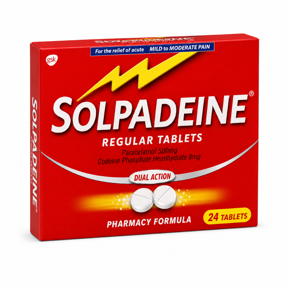 Solpadeine Regular Tablets (Non Soluble) - 24 Pack