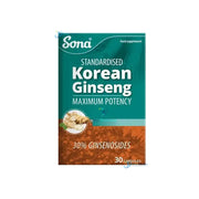 Sona Korean Ginseng - 30 Capsules
