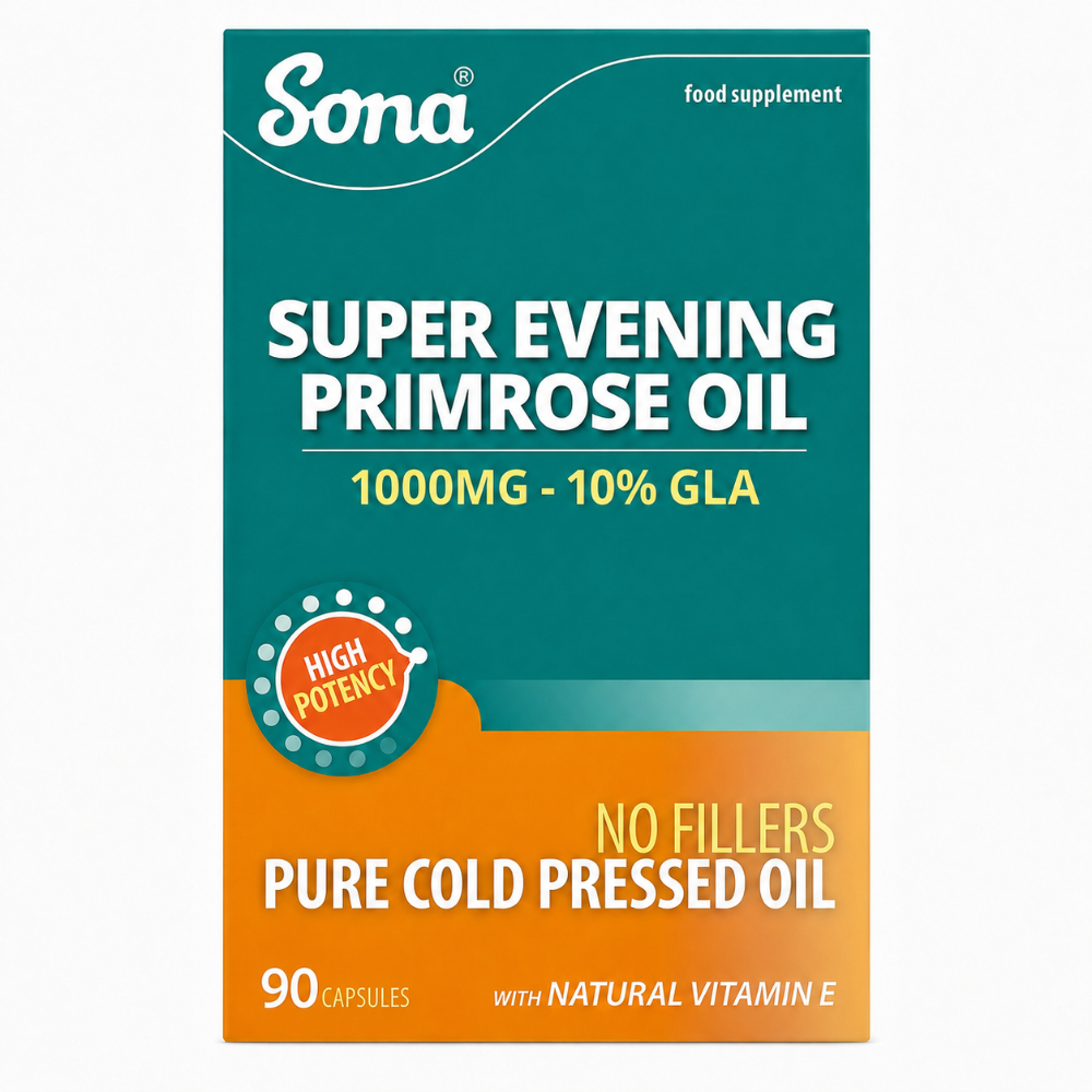Sona Evening Primrose Oil 1000mg - 90 Pack