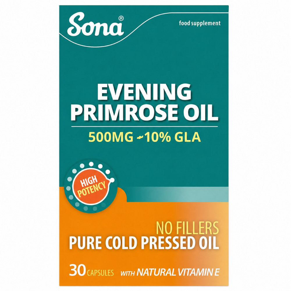Sona Evening Primrose Oil 500mg - 30 Pack