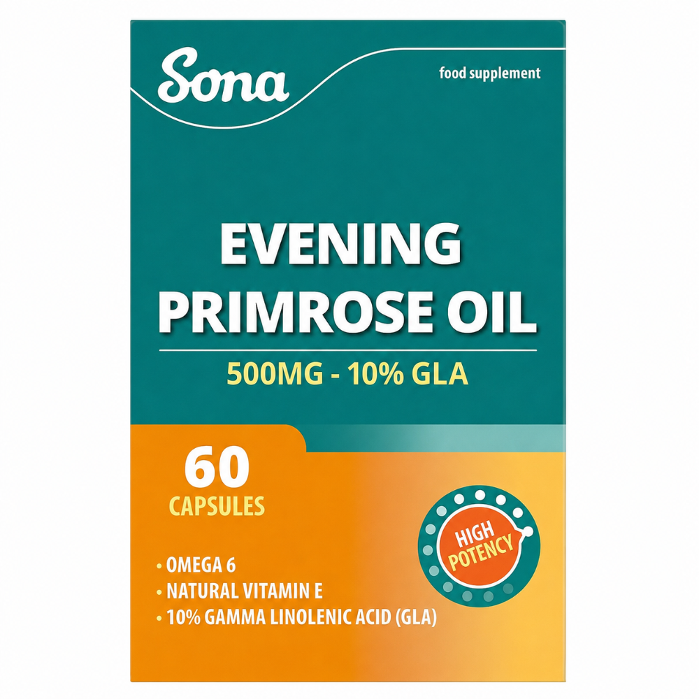 Sona Evening Primrose Oil 500mg - 60 Pack