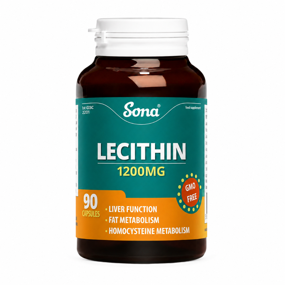 Sona Lecithin 1200mg Capsules - 90 Pack