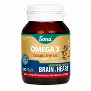 Sona Omega-3 Fish Oil 1000mg - 90 Capsules