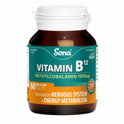 Sona Vitamin B12 Methylcobalamin 1000ug Tablets - 60 Pack