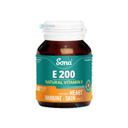 Sona Vitamin E 200IU Capsules - 60 or 120 Pack