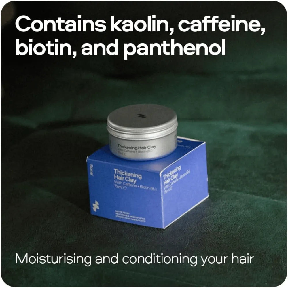 Sons Thickening Hair Clay For Men - 3 Month Supply