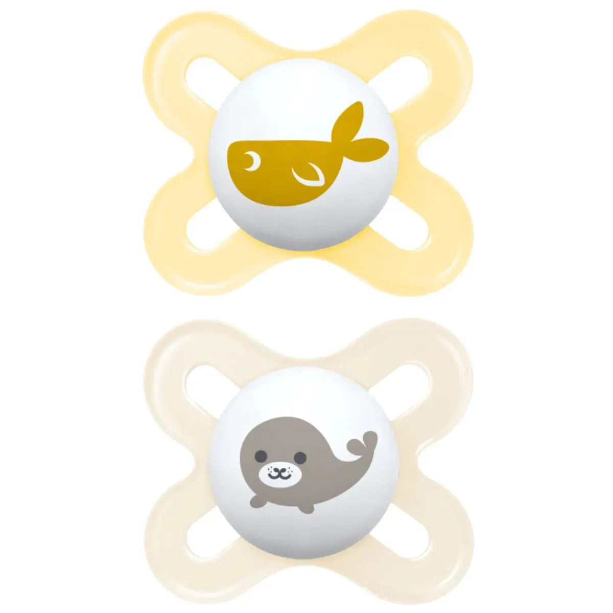 MAM Original Start Soothers 2pk 0-2 Months - Unisex