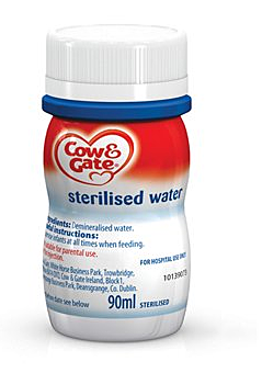 Cow And Gate Sterile Water 24 x 90ml
