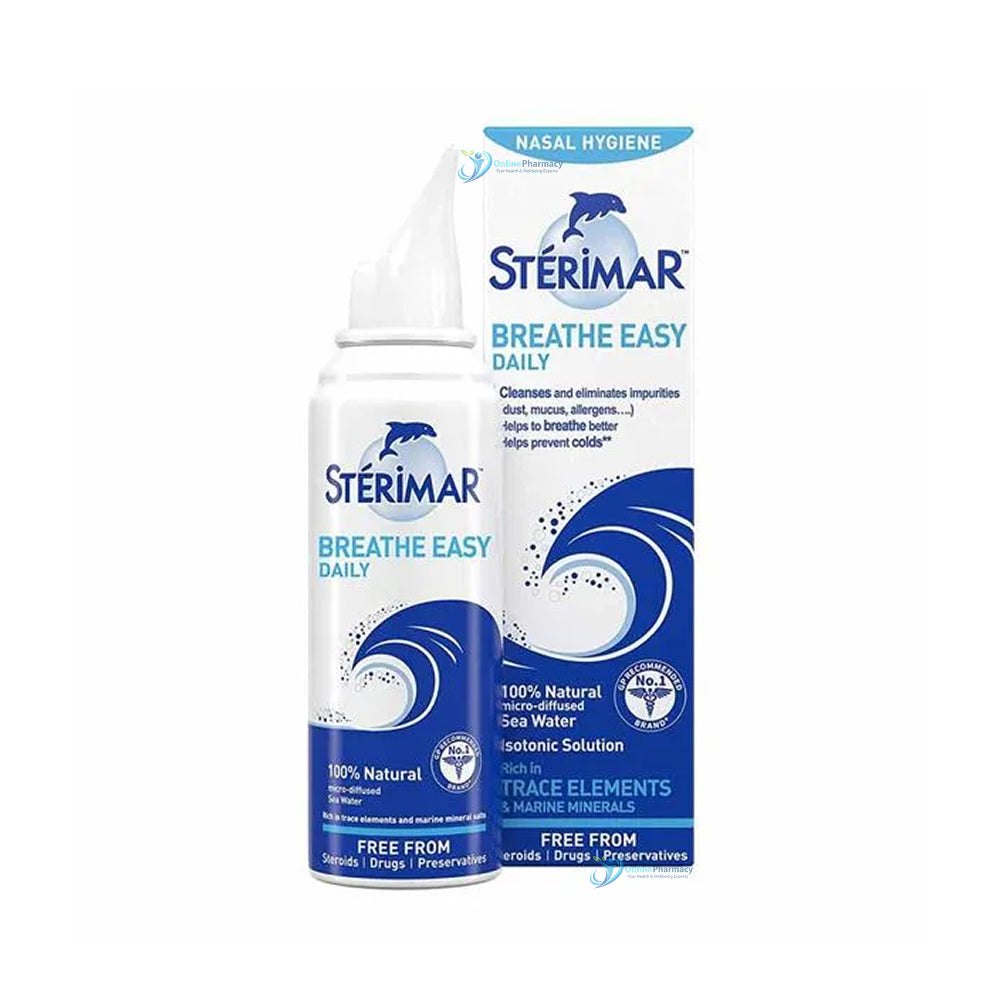 Sterimar Breathe Easy Daily Nasal Spray - 50ml/100ml