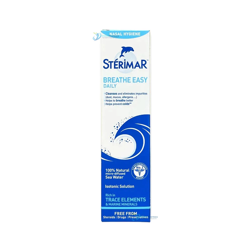 Sterimar Breathe Easy Daily Nasal Spray - 50ml/100ml