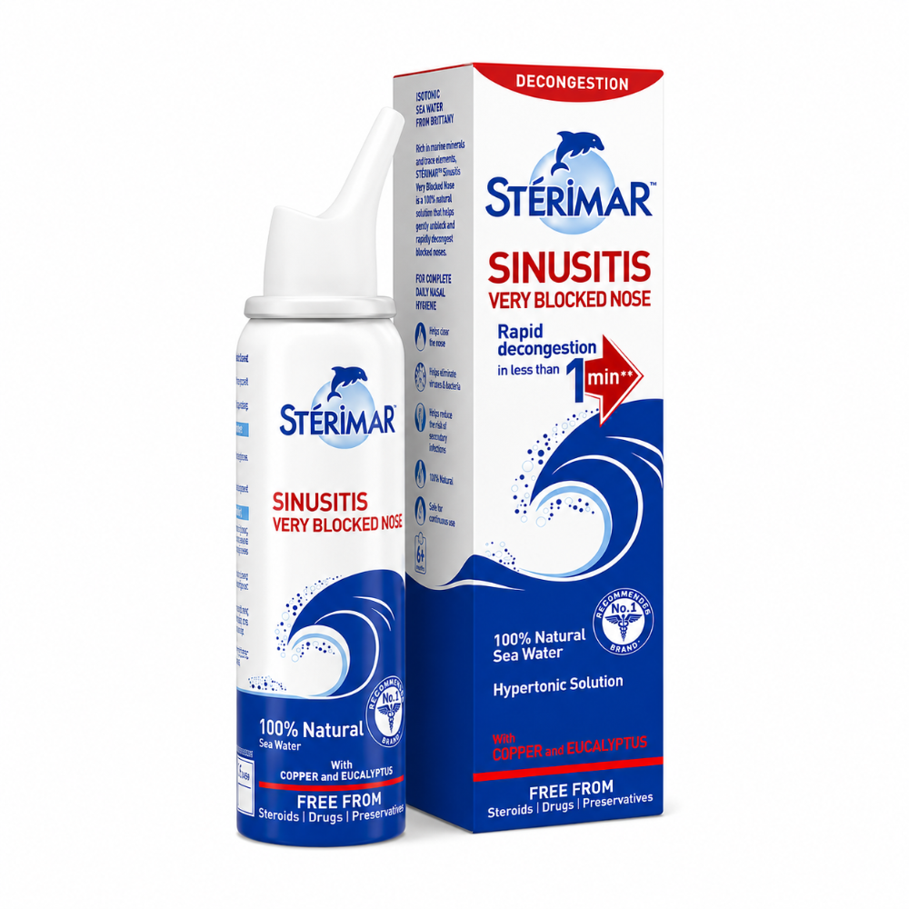 Sterimar Sinusitis & Very Blocked Nose Spray - 50ml