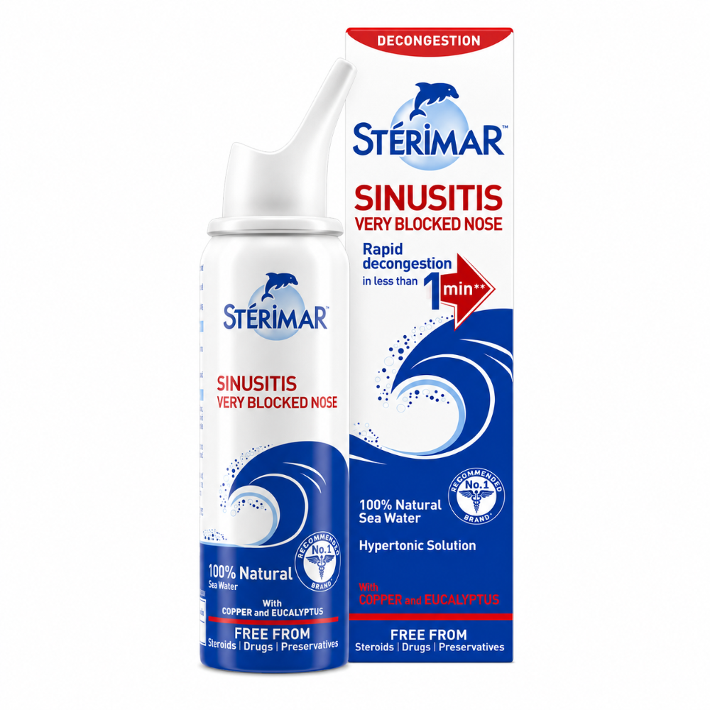 Sterimar Sinusitis & Very Blocked Nose Spray - 50ml