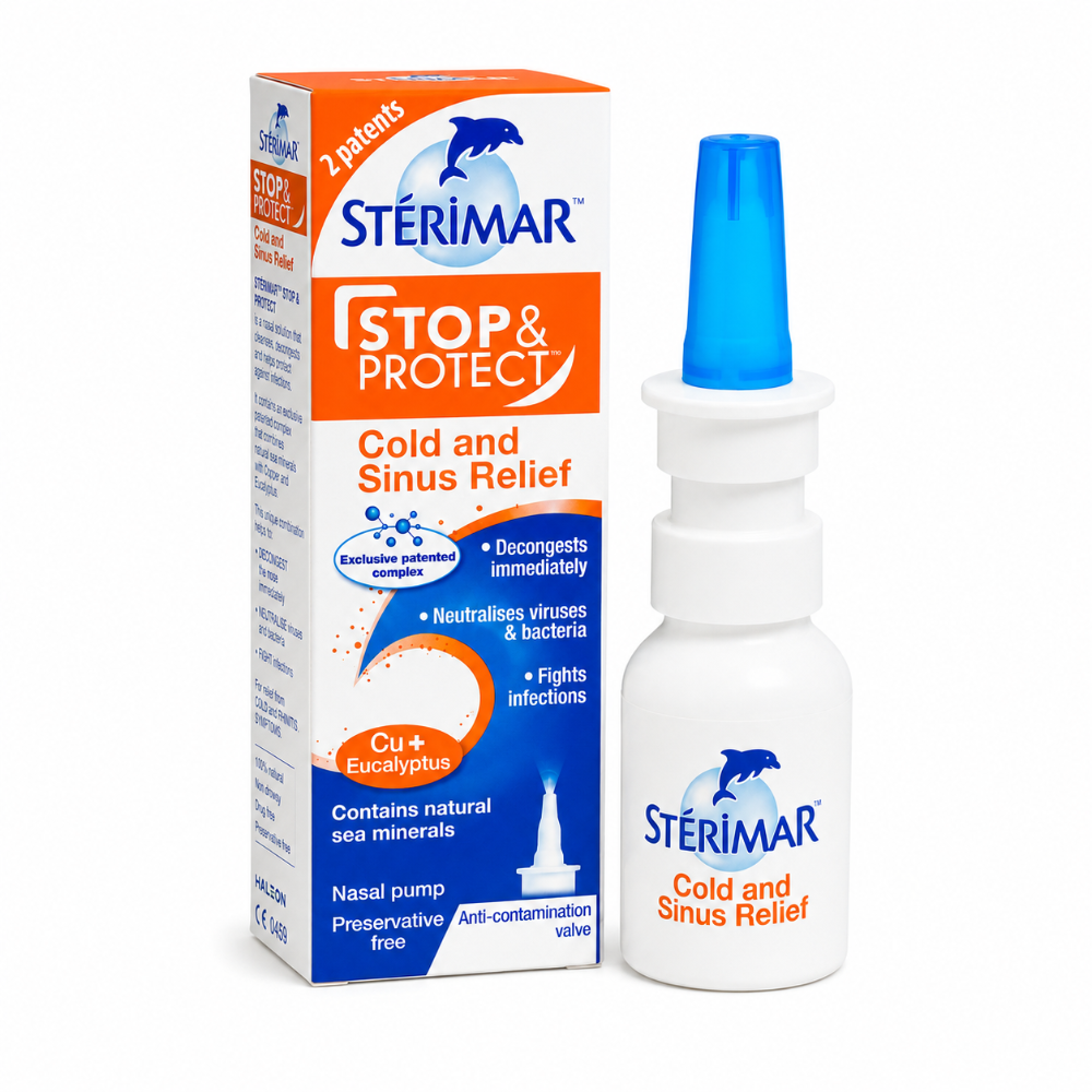 Sterimar Stop & Protect Cold and Sinus Relief Cu & Eucalyptus - 20ml