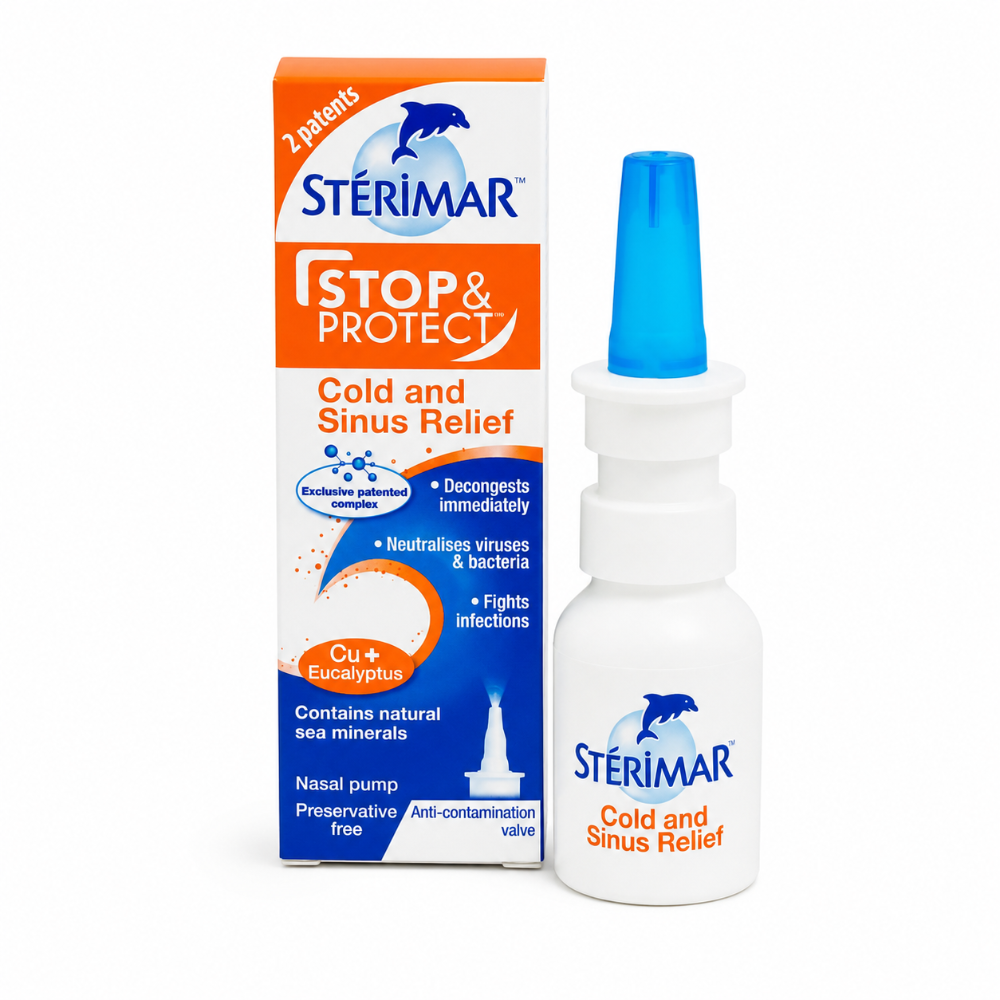Sterimar Stop & Protect Cold and Sinus Relief Cu & Eucalyptus - 20ml