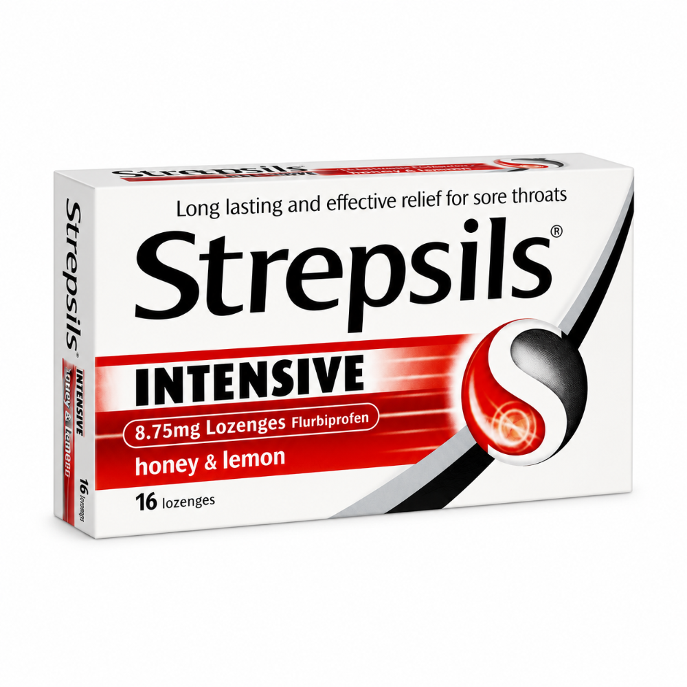 Strepsils Intensive Honey & Lemon Lozenges - 16 Pack