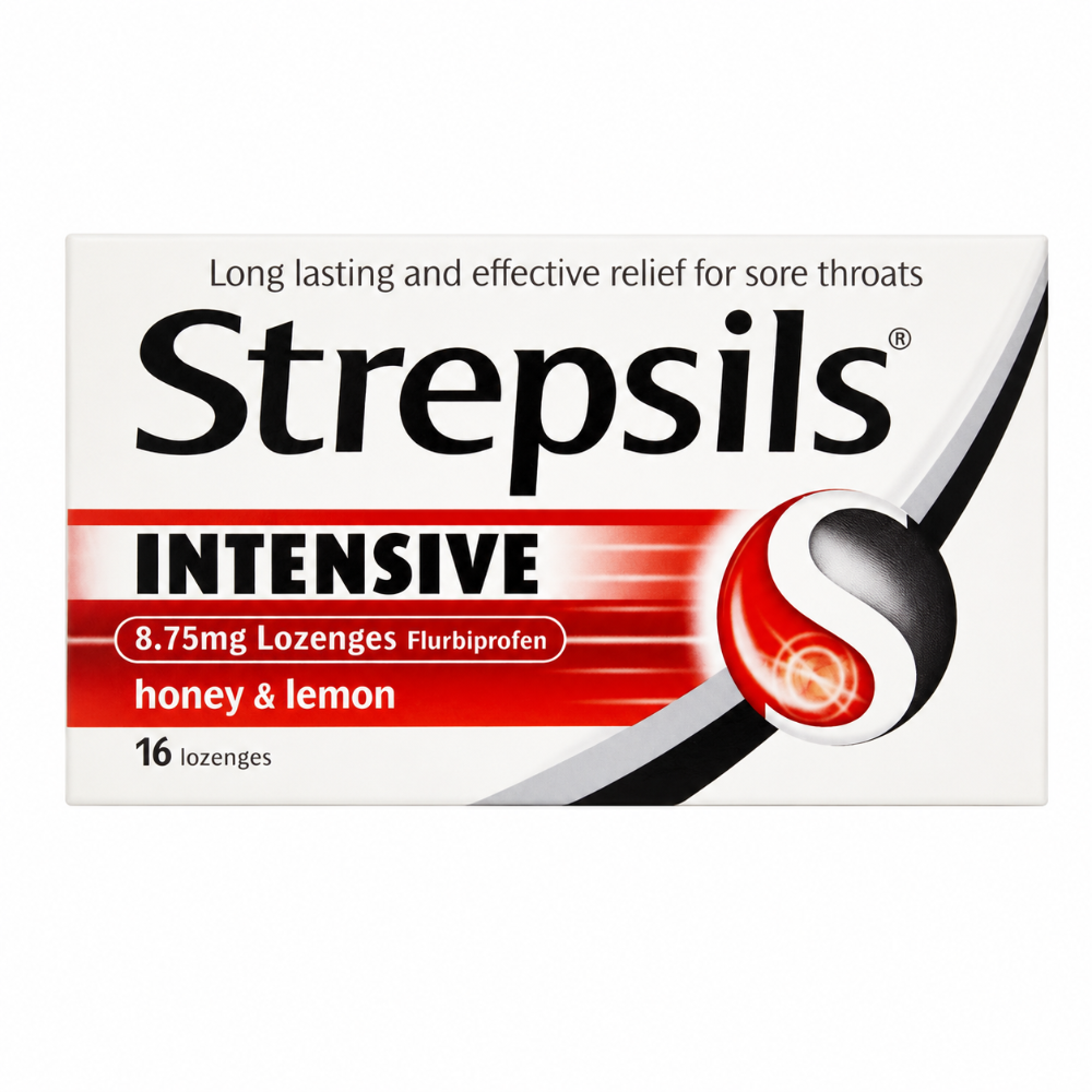 Strepsils Intensive Honey & Lemon Lozenges - 16 Pack