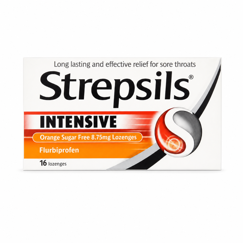 Strepsils Intensive Orange Lozenges - 16 Pack